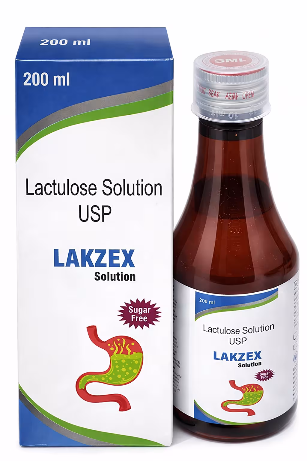 Lakzex Syrup (200 ml) – Sugar Free